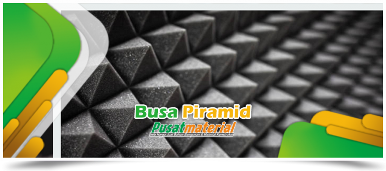Jual BUSA PIRAMID uk.200x100x6cm - Jual Busa Piramid Busa Kedap Suara Ruangan