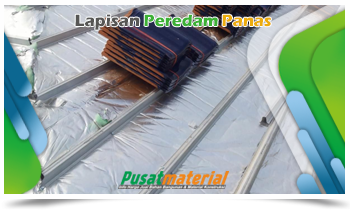 Jual Peredam Panas Aluminium Foil Per Roll Harga Peredam Murah