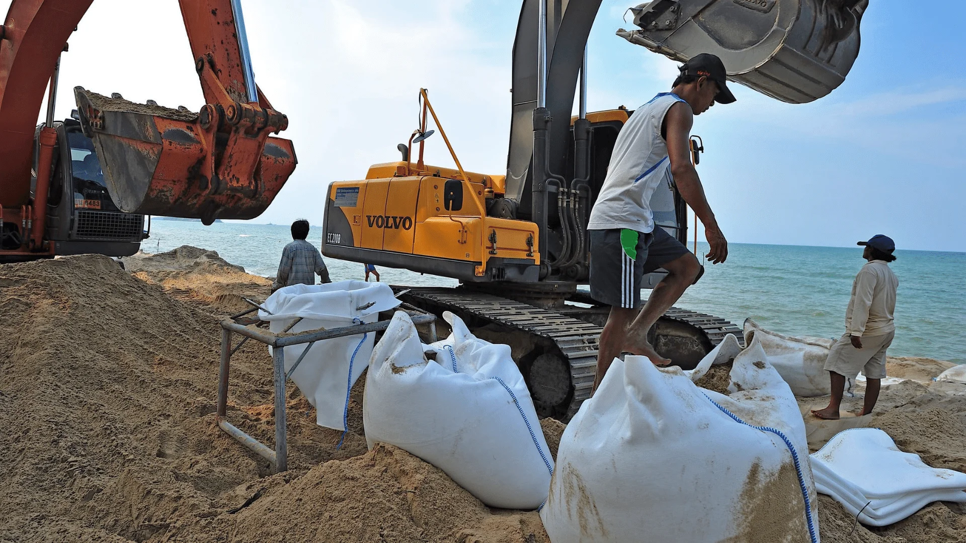 Apa Itu Geobag, Dan Cara Pemasangannya