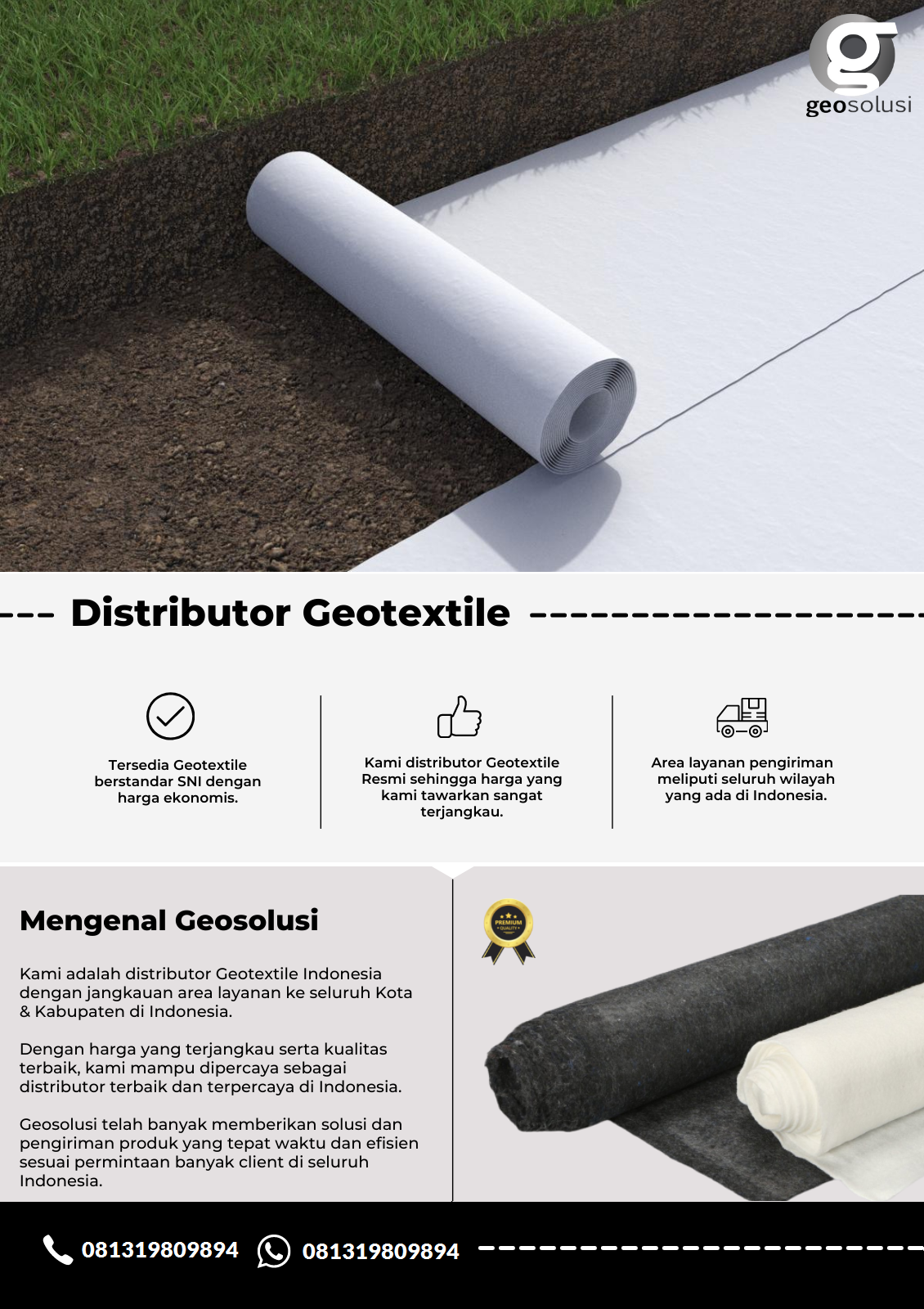 Distributor Geotextile