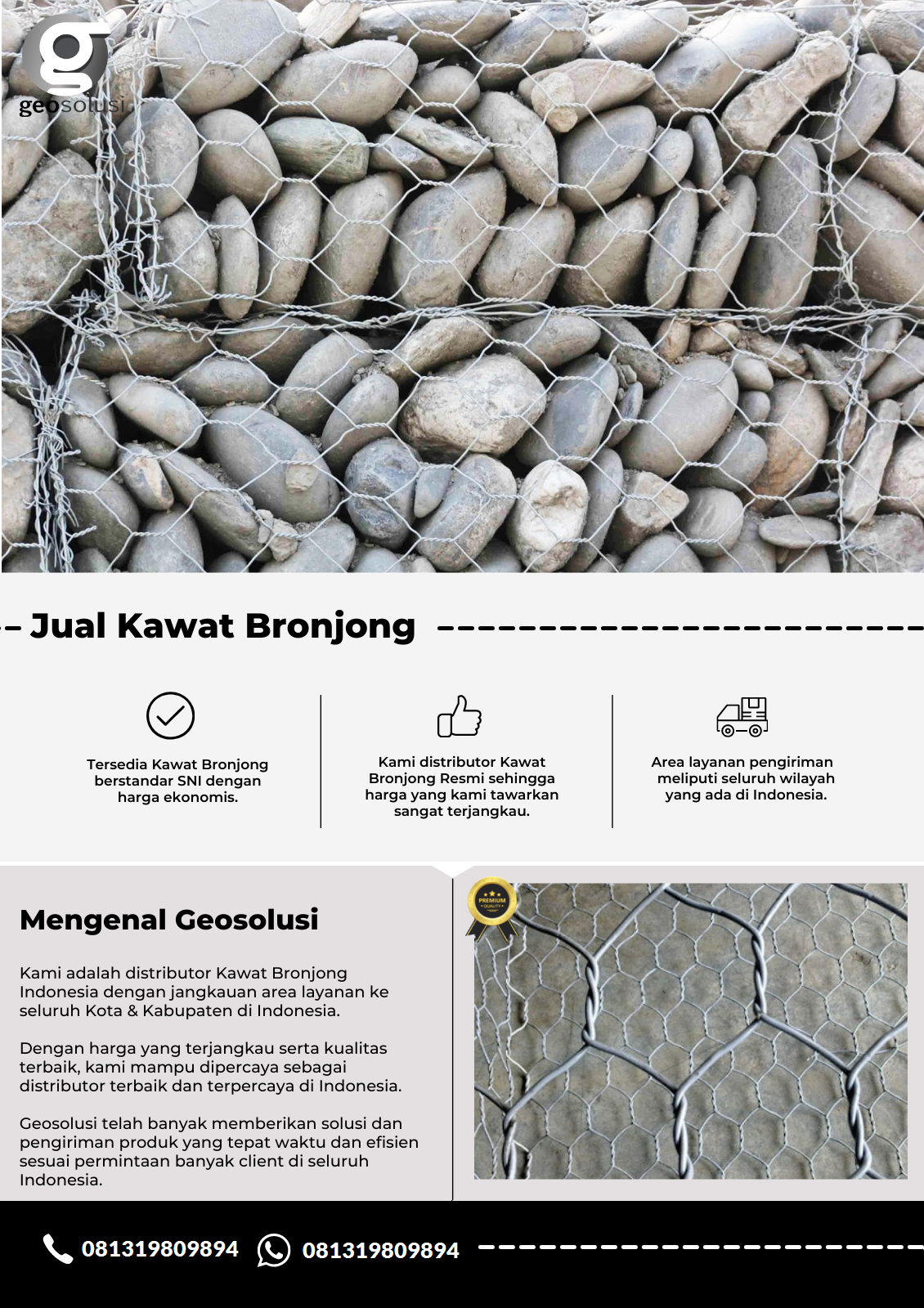 Jual Kawat Bronjong