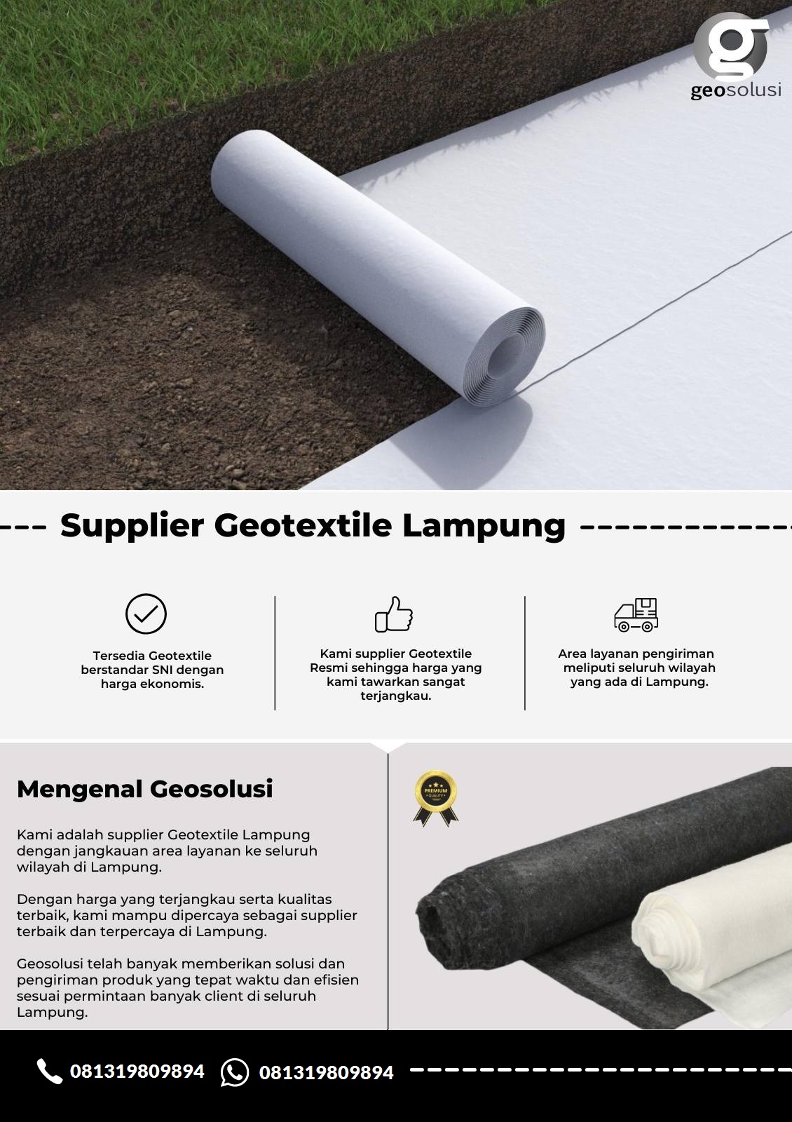 54. Supplier Geotextile Lampung