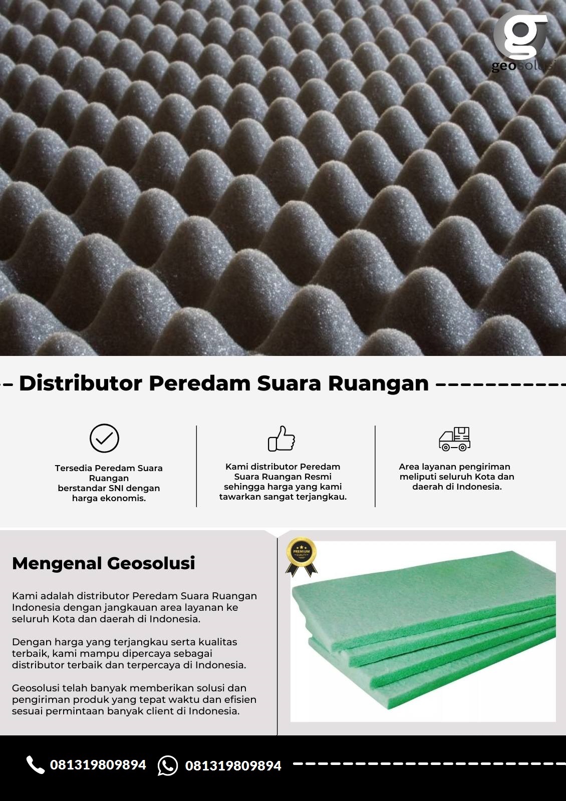 Distributor Peredam Suara Ruangan Indonesia