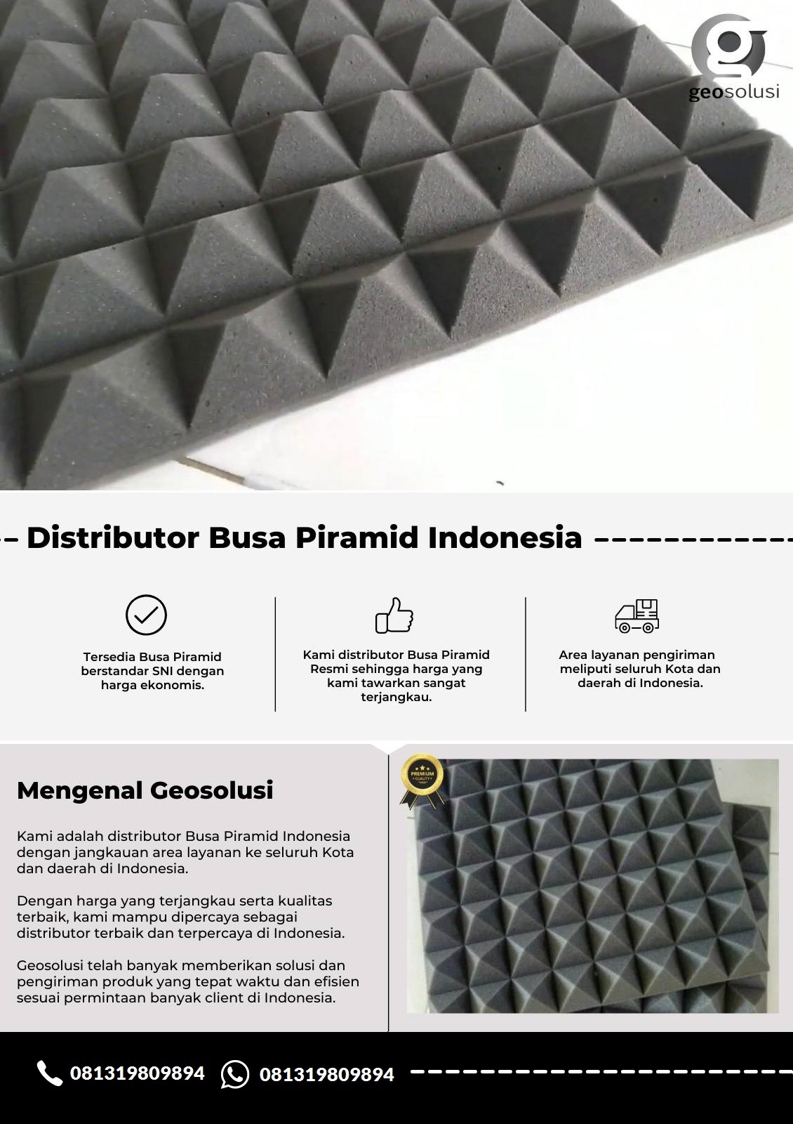 Distributor Busa Piramid Indonesia